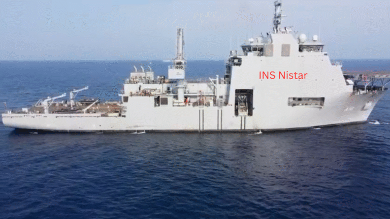 Boost for Make in India Defence: Indian Navy Commissions First Indigenously Developed Diving Support Vessel INS Nistar